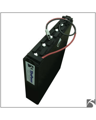 06-125-17 ReConditioned Battery, Front Angled View