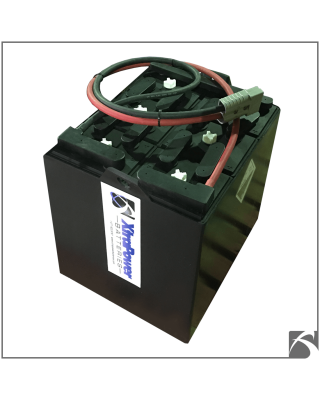 06-85-21 ReConditioned Battery, Front Angled View