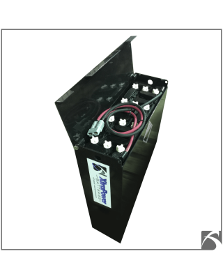 12-100-07 ReConditioned Battery, Front Angled View