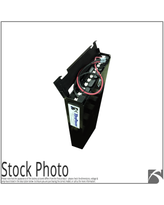 12-125-05 ReConditioned Battery, Front Angled View