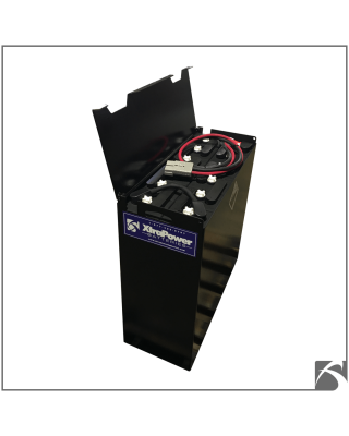 12-125-13 ReConditioned Battery, Front Angled View