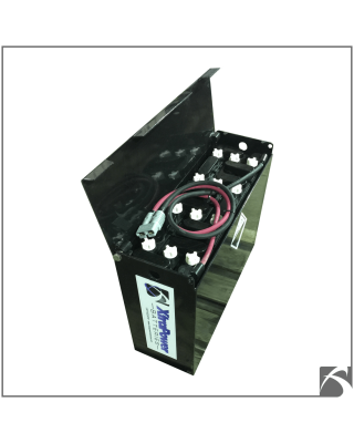 12-75-07 ReConditioned Battery, Front Angled View