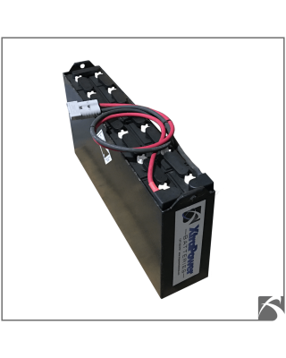 12-75-09 ReConditioned Battery, Front Angled View