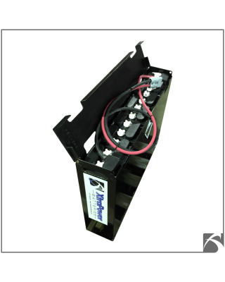 12-85-07 ReConditioned Battery, Front Angled View