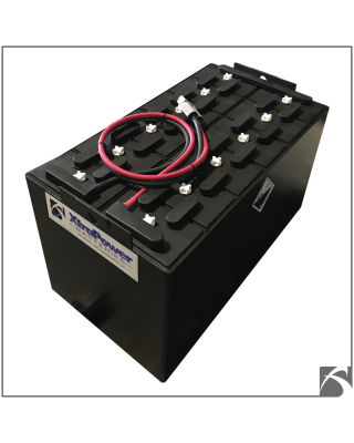 12-85-27 ReConditioned Battery, Front Angled View