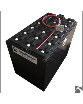 18-100-19 ReConditioned Battery, Front Angled View