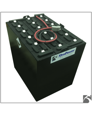 18-100-23 ReConditioned Battery, Front Angled View