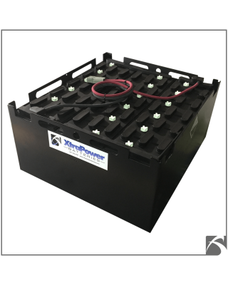 18-75-29 ReConditioned Battery, Front Angled View