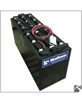 18-85-11 ReConditioned Battery, Front Angled View