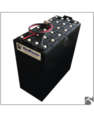 24-125-11 ReConditioned Battery, Front Angled View