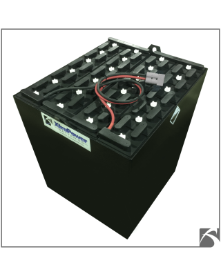 24-125-21 ReConditioned Battery, Front Angled View