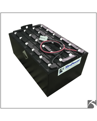 24-75-15 ReConditioned Battery, Front Angled View