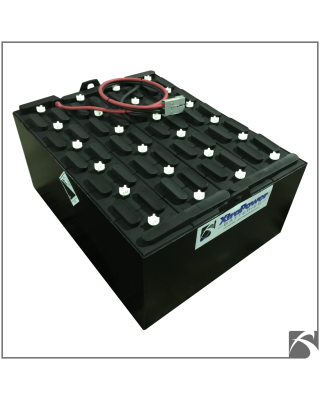 24-75-19 ReConditioned Battery, Front Angled View