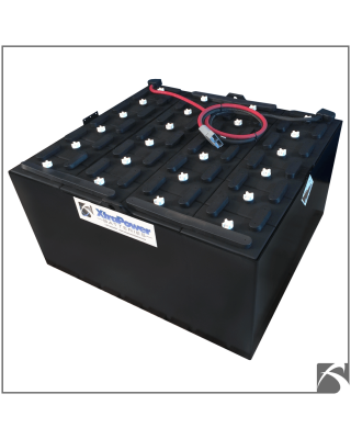 24-85-29 ReConditioned Battery, Front Angled View