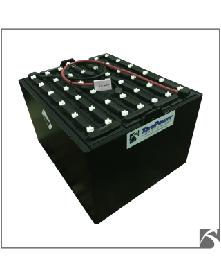 40-100-11 ReConditioned Battery, Front Angled View