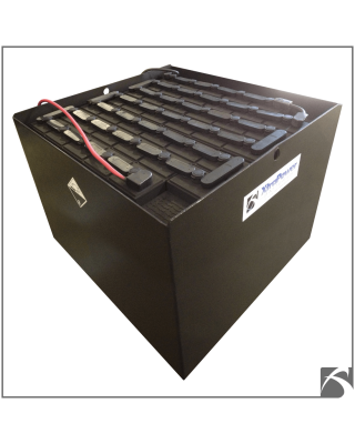 40-125-13 ReConditioned Battery, Front Angled View